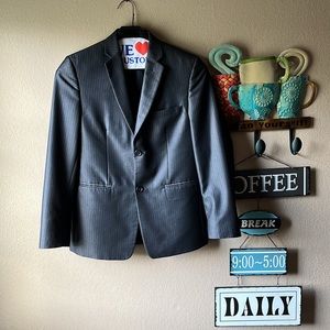 Joseph & Feiss Grey Pin Stripe Suit jacket, size 16